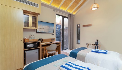 Deluxe Double or Twin Room with Pool Access