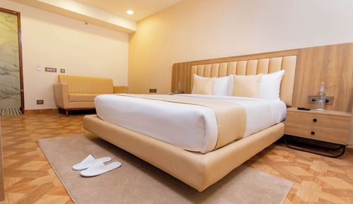 Deluxe Double Room, Balcony, City View