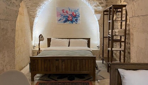 Economy Quadruple Room, Patio