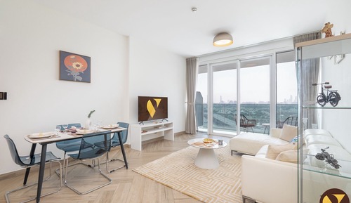 Luxury Apartment, Garden View