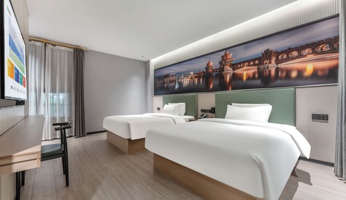 Premium Studio Suite, 2 Double Beds, Ensuite