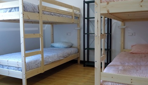 Shared Dormitory, Multiple Beds, Garden View