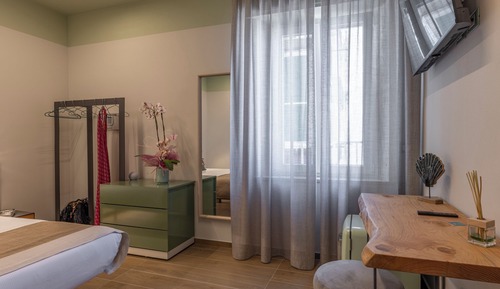 Deluxe Double or Twin Room, Balcony, Partial Sea View
