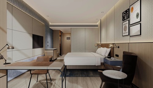 Premier Room, 1 King Bed, City View