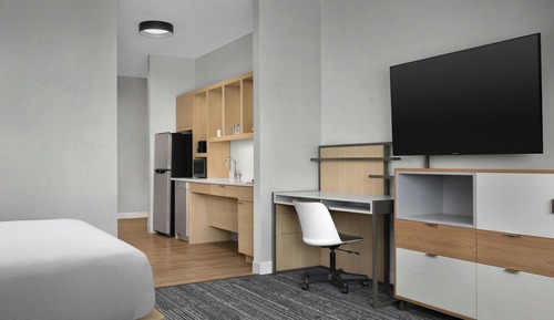 Studio, 1 King Bed with Sofa bed