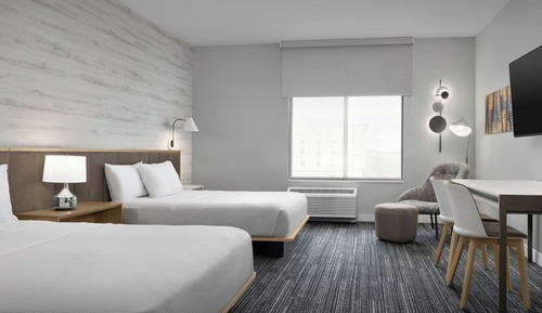 Studio, 2 Queen Beds (Mobility Accessible, Tub)