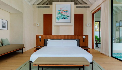 Deluxe Villa, Beach View