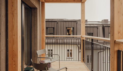 Superior Studio, Balcony