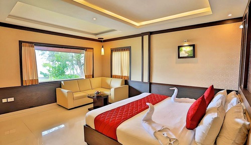 Luxury Double Room, 1 Bedroom, Balcony, Sea View