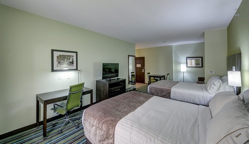 Standard Room, 2 Queen Beds, Accessible (Comm, Roll Shower)