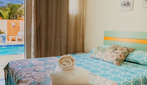 Standard Double Room, 1 Bedroom, Air conditioning, Pool View