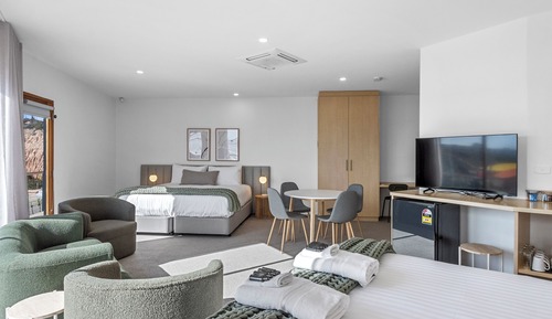 Family Double or Twin Room, Partial Ocean View