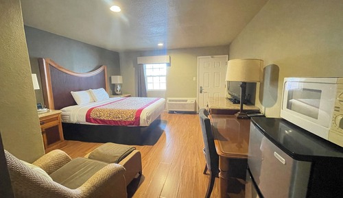 Deluxe Room, 1 King Bed, Non Smoking, Refrigerator & Microwave