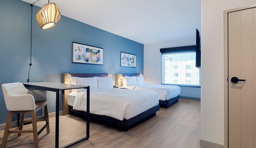 Studio Suite, 2 Queen Beds, Accessible Bathtub (Communications Accessible)