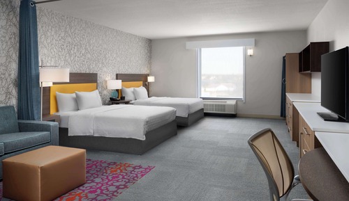 Studio Suite, 2 Queen Beds, Accessible, Bathtub