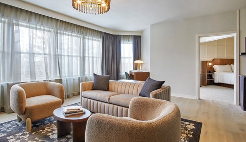 Presidential Suite, 1 King Bed with Sofa bed