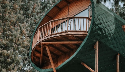 Panoramic Bungalow, Balcony, Lake View