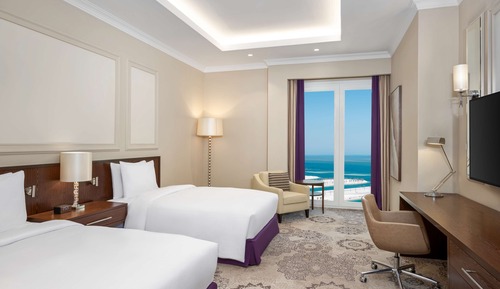 Room, 2 Double Beds, View