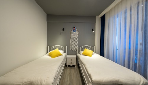 Family Apartment, Multiple Beds, Kitchenette, Sea View