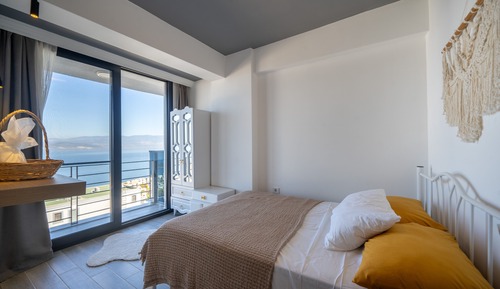 Family Apartment, 1 Double Bed with Sofa bed, Kitchenette, Sea View