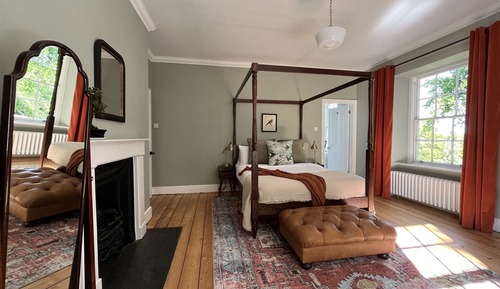 Romantic Double Room, Ensuite, Garden View