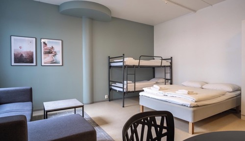 Studio apartment for four