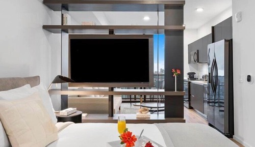 Deluxe Studio, 1 King Bed with Sofa bed, Bay View4202