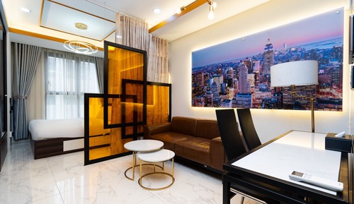 City Studio, 1 Bedroom, Accessible, Kitchen