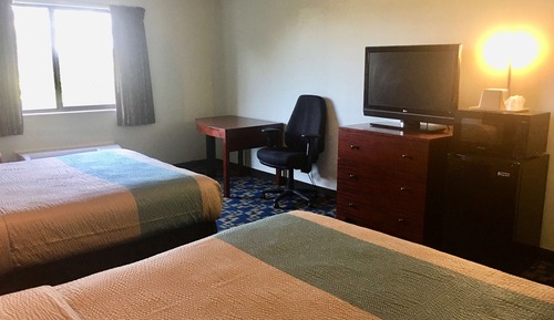 Standard Room, 2 Queen Beds, Non Smoking, Refrigerator & Microwave