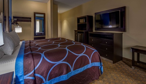 Standard Room, 1 King Bed, Non Smoking, Refrigerator & Microwave
