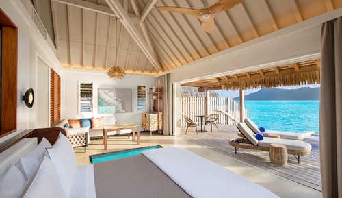 Bungalow, 1 King Bed, Non Smoking, Lagoon View (Overwater)