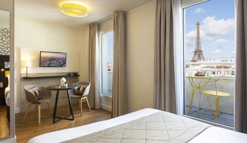 Studio, Balcony (Eiffel Tower View)