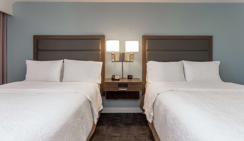 Two double beds non smoking