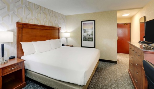 Deluxe Room, 1 King Bed, Refrigerator & Microwave