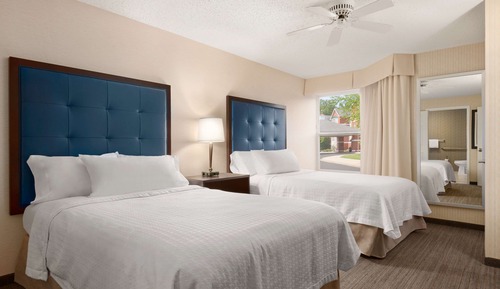 Suite, 2 Double Beds, Accessible, Bathtub