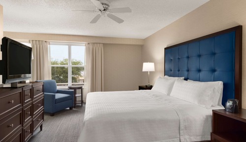 Suite, 1 King Bed, Accessible, Bathtub
