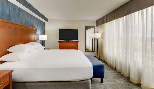 Suite, 1 King Bed with Sofa bed, Refrigerator & Microwave (2 Rooms)