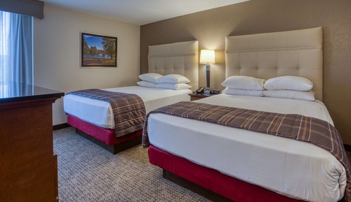 Deluxe Room, 2 Queen Beds, Refrigerator & Microwave
