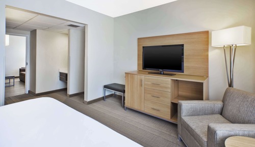 Suite, 1 King Bed, Hearing Accessible