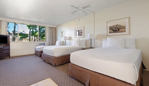 Room, Poolside (Three Beds)