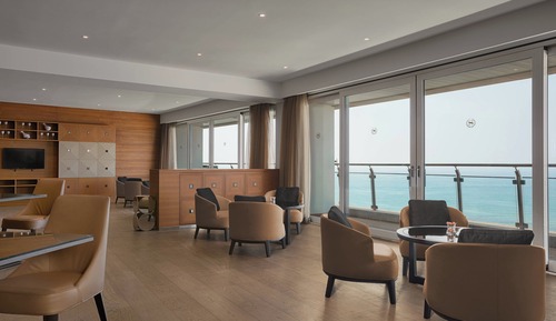 Executive Suite, 1 King Bed, Balcony, Sea View