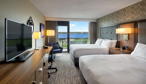 Room, 2 Queen Beds, Balcony, Harbor View