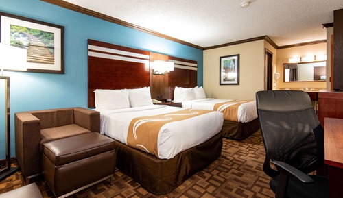 Room, 2 Double Beds, Smoking