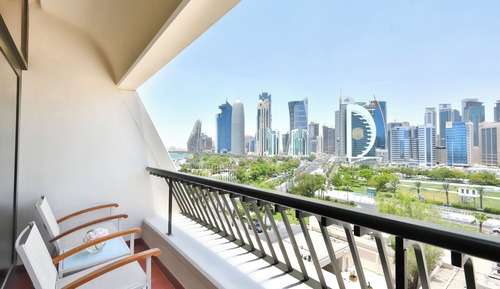 Deluxe Room, 2 Twin Beds, Non Smoking, Balcony (View)