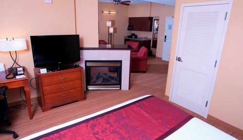 Suite, 1 King Bed with Sofa bed, Fireplace