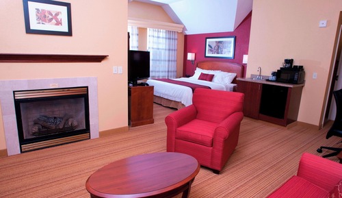 Room, 1 King Bed with Sofa bed, Fireplace