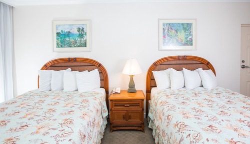 Room, 2 Queen Beds, Balcony, Poolside