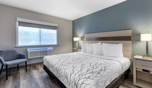 Suite, 2 Queen Beds, Non Smoking, Refrigerator & Microwave (Larger Room;with Sofabed)