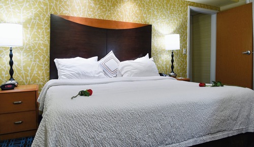 Room, 1 King Bed (Mobility/Hearing Access, Roll-In Shwr)