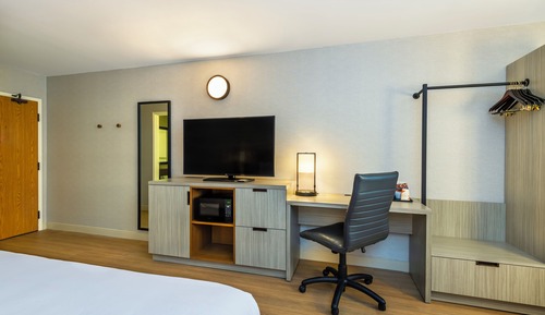 Deluxe Room, 1 King Bed with Sofa bed, Refrigerator & Microwave, Ground Floor